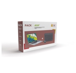 PC portable Acer Pack Aspire Go 15 AG15-42P-R38D 15,6" AMD Ryzen 7 16 Go RAM 1 To SSD Argent + Housse + Souris optique sans fil