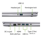 PC portable Acer Pack Aspire Go 15 AG15-42P-R38D 15,6" AMD Ryzen 7 16 Go RAM 1 To SSD Argent + Housse + Souris optique sans fil