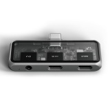 Station d'accueil PC portable Satechi Adaptateur XR Mobile avec Audio Space Gray
