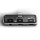 Station d'accueil PC portable Satechi Adaptateur XR Mobile avec Audio Space Gray