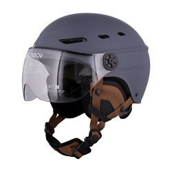 Casque vélo Tnb URBAN MOOV - visière taille M - bleu marine