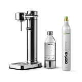 Machine à soda et eau gazeuse Aarke Pack Carbonator 3 Inox + CO2