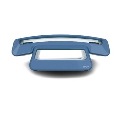 Téléphone sans fil Alcatel ePure Iconic Bleu