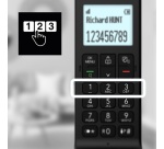 Téléphone sans fil Alcatel ePure Iconic Noir