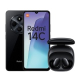 Smartphone Xiaomi Pack Redmi 14C 6,88" Double SIM 256 Go Noir + Redmi Buds 6 Play
