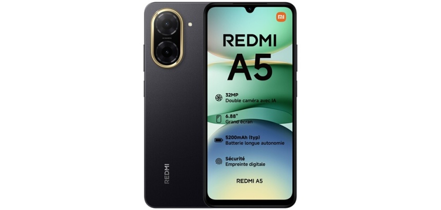 Smartphone Xiaomi Redmi A5 4/128 Midnight Black