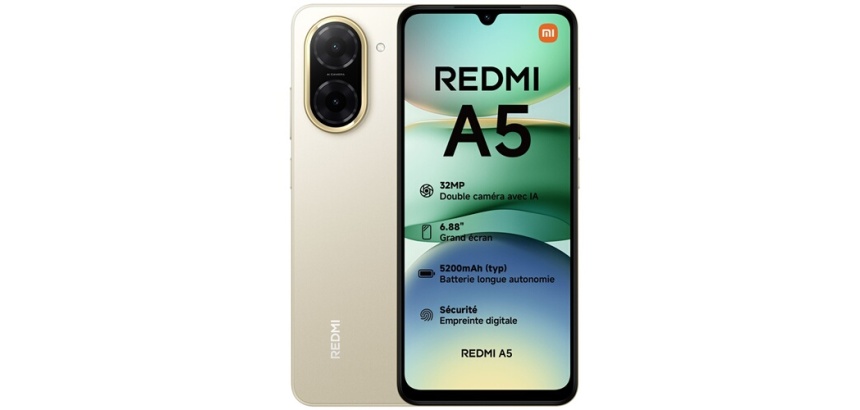 Smartphone Xiaomi Redmi A5 4/128 Sandy Gold