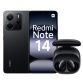 Smartphone Xiaomi Pack Redmi Note 14 4G 256Go & Redmi Buds 6 Play