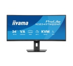 Ecran PC Iiyama ProLite XCB3497WQSNP-B1 34" Incurvé UWQHD Noir mat