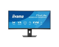 Ecran PC Iiyama ProLite XCB3497WQSNP-B1 34" Incurvé UWQHD Noir mat