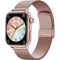 Montre connectée Ice-watch SMART 2.0 - ROSE GOLD - MILANESE BAND - 1.96''