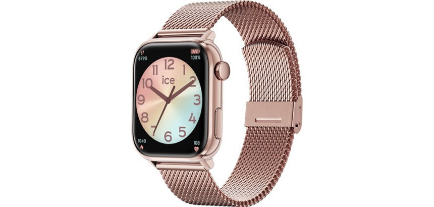Montre connectée Ice-watch SMART 2.0 - ROSE GOLD - MILANESE BAND - 1.96''