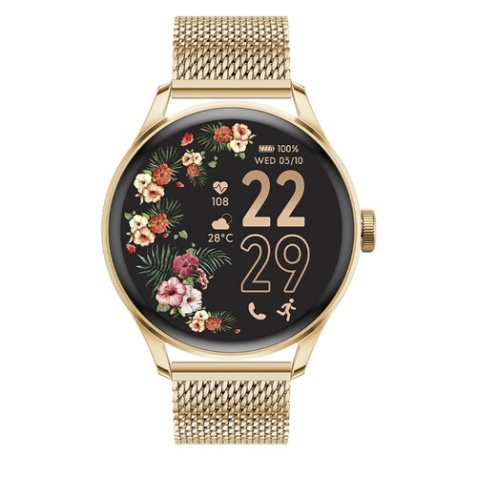 Montre connectée Ice-watch SMART 2.0 - GOLD - MILANESE BAND - 1.2''