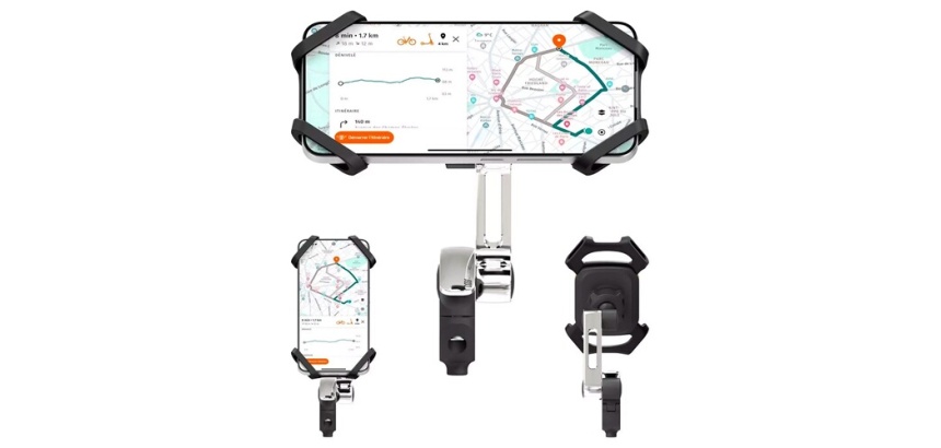 Divers accessoires mobilité Casr Support Smartphone Universel pour Vélo & trottinette Electrique Holder Pro