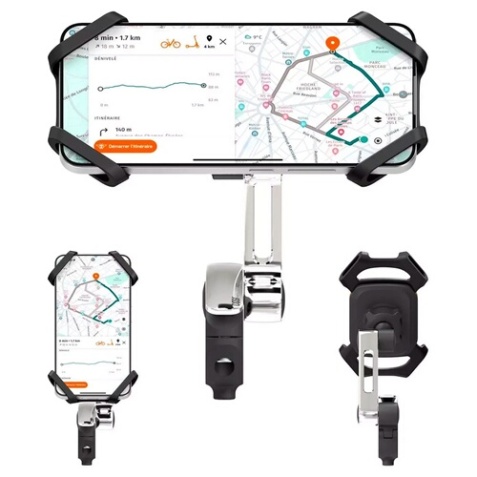 Divers accessoires mobilité Casr Support Smartphone Universel pour Vélo & trottinette Electrique Holder Pro