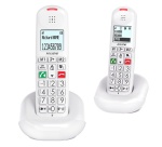 Téléphone sans fil Alcatel XL685 Duo Blanc