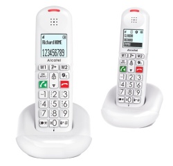 Téléphone sans fil Alcatel XL685 Duo Blanc
