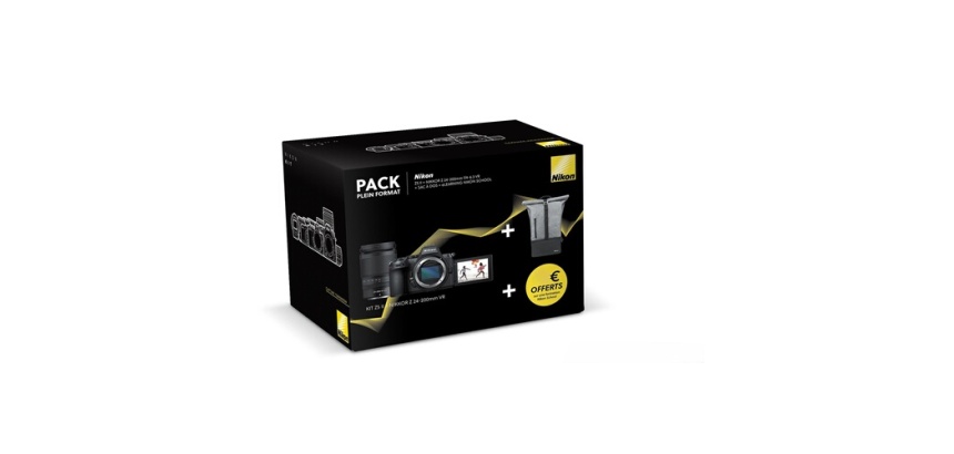 Appareil photo hybride Nikon PACK Z5II + 24/200VR + sac à dos+ 2H cours à distance Nikon School
