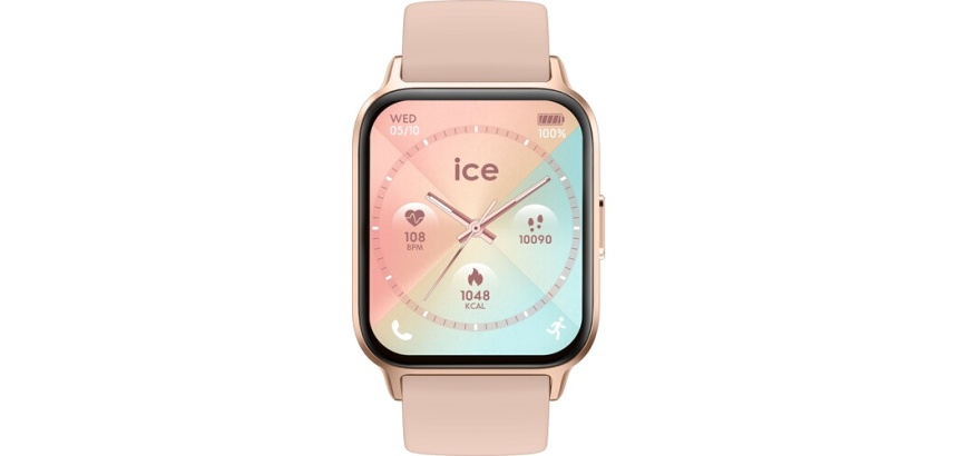 Montre connectée Ice-watch FIT 1.0 - ROSE-GOLD - NUDE - 1.78 AMOLED - GPS