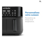 Friteuse sans huile Nutribullet NBA081B AIR FRYERDOUBLE BAC