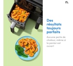 Friteuse sans huile Nutribullet NBA081B AIR FRYERDOUBLE BAC