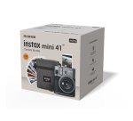 Appareil photo instantané Fujifilm Pack instax mini 41 noir (1 mini 41 + 1 film + 1 housse)