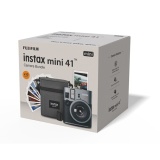 Appareil photo instantané Fujifilm Pack instax mini 41 noir (1 mini 41 + 1 film + 1 housse)