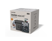 Appareil photo instantané Fujifilm Pack instax mini 41 noir (1 mini 41 + 1 film + 1 housse)