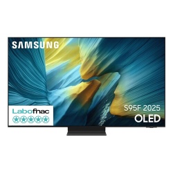 TV OLED Samsung TQ65S95F OLED Anti Reflet 100 Hz 4K 165 cm 2025