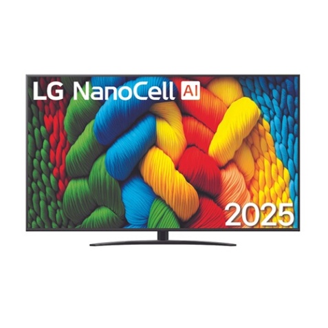 TV LED Lg NANOCELL 2025 86NANO81A6A 217cm 4K HDR10 60Hz Couleurs Pures webOS 25