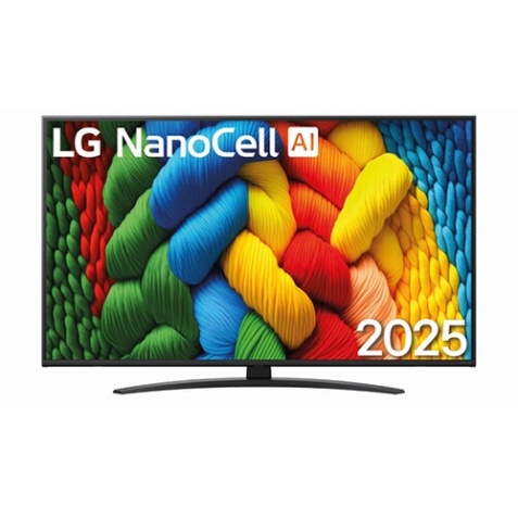 TV LED Lg NANOCELL 2025 50NANO81A6A 126cm 4K HDR10 60Hz Couleurs Pures webOS 25