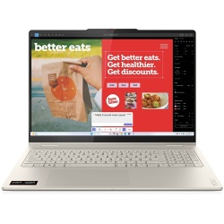 PC portable Lenovo Yoga 7 16AKP10 16'' OLED 2.8k  120 Hz écran tactile AMD Ryzen 7 AI 16 Go RAM 512 Go SSD Gris sable