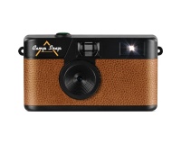 Appareil photo compact Camp Snap numérique sans écran brun