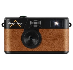Appareil photo compact Camp Snap numérique sans écran brun