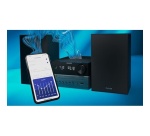 Chaine HiFi Philips Bass Reflex Série 3000 TAM3505M2 Bluetooth DAB+/FM 20 W Noir