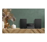 Chaine HiFi Philips Bass Reflex Série 3000 TAM3505M2 Bluetooth DAB+/FM 20 W Noir