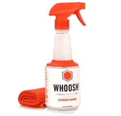 Autres accessoires informatiques Whoosh pour écran WHOOSH! avec spray 500ml et chiffon microfibre