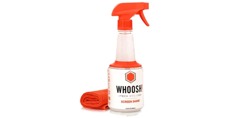 Autres accessoires informatiques Whoosh pour écran WHOOSH! avec spray 500ml et chiffon microfibre