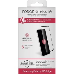 Protection d'écran pour smartphone Forceglass OG 2,5D Original S25 Edge GRS
