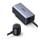 Accessoire téléphonie pour voiture Ugreen chargeur AC 3 ports+1 déporté 150w  Noir