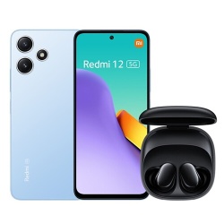 Smartphone Xiaomi PACK REDMI125G4128B + REDMIBUDS6PLAYN FD