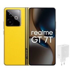 Smartphone Realme Pack GT7T Jaune avec chargeur 120W