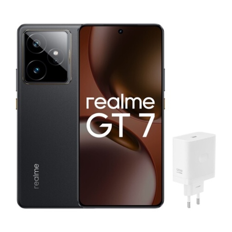 Smartphone Realme Pack GT7 Noir avec chargeur 120W