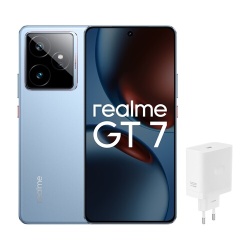 Smartphone Realme Pack GT7 Bleu avec chargeur 120W