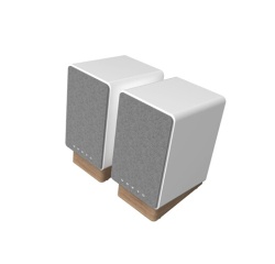 Enceinte connectée Hifi Onkyo GX-30ARC Blanc vendues par paire