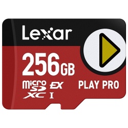 Carte mémoire SD Lexar EXPRESS 256GO PLAY PRO COMPATIBLE SWITCH 2