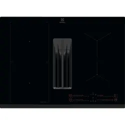 Plaque de cuisson avec hotte intégrée Electrolux KCC73443 + HOTTE INTEGREE