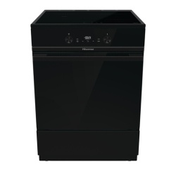 Cuisinière induction Hisense HEITS6E70BPMPG 71 L Noir