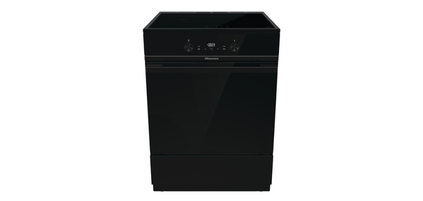 Cuisinière induction Hisense HEITS6E70BPMPG 71 L Noir