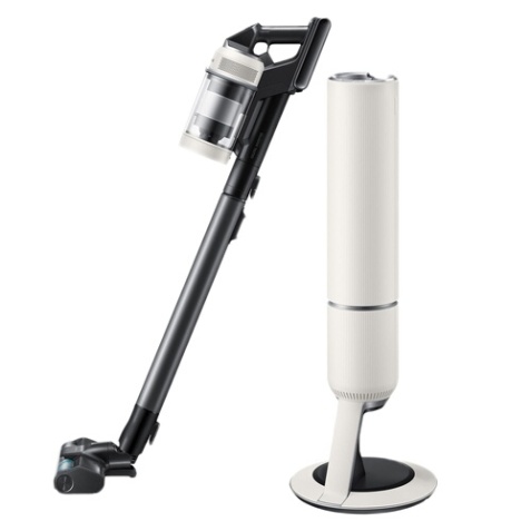 Aspirateur balai Samsung Bespoke AI Jet Lite Blanc - Sans fil - 2 batteries - VS80F28EES